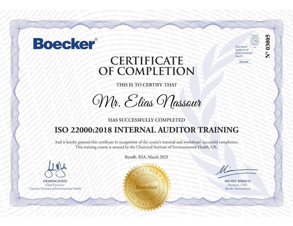 ISO Certified